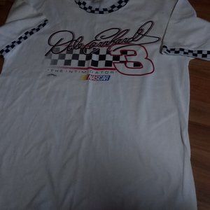 Dale Earnhard New White T Shirt Size L